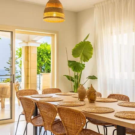 Villa Luxury Seaview Pool Jacuzzi Sauna Limisso